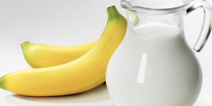 bananas y leche para bajar de peso
